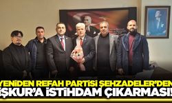 Yeniden Refah Partisi Şehzadeler'den istihdam sorunlarına yakın takip!