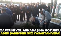 Manisa Berberler ve Kuaförler Odasında Adem Şahin Güven Tazeledi: İlk Ziyaret Kabristana