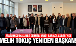 ADD Sarıgöl’de Melih Tokuç güven tazeledi