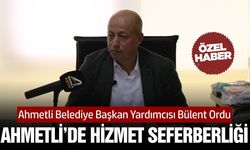 Ahmetli’de hizmet seferberliği: Borçlar kapandı, projeler peş peşe geliyor