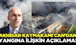 Manisa'daki fabrika yangınına dair açıklama!