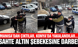 Manisa'dan Konya'ya uzanan operasyon: 3 şüpheli suçüstü yakalandı