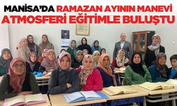 Alaşehir'de Halk Eğitim kursuna büyük ilgi!