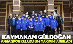 Kaymakam Güldoğan, şampiyonları makamında ağırladı