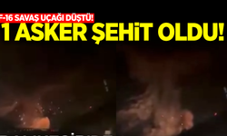 Balıkesir’de F-16 savaş uçağı düştü: Pilot şehit oldu