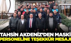 Başkan Akdeniz, MASKİ personeli ile kahvaltıda buluştu