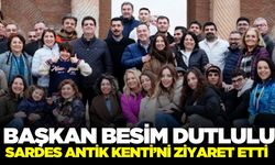 Sardes’te buluşma: Başkan Dutlulu eczacılarla bir arada