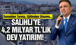 Baybatur açıkladı: "Salihli'ye 165 dev projeyi kazandırdık!"