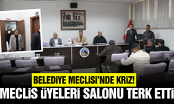 Belediye Meclisi’nde 10 dakikalık gecikme krize dönüştü