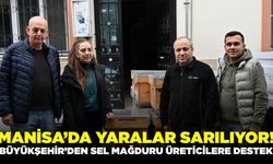 Büyükşehir’den sel mağduru üreticilere destek!
