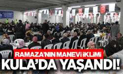 Büyükşehir’in İftar Sofrası Kula’da kuruldu