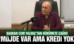 Salihli Ziraat Odası Başkanı Cem Yalvaç'tan kredi çağrısı!