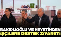 CHP’li Bakırlıoğlu ve beraberindeki heyetten Soma Termik işçilerine destek ziyareti