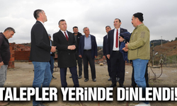 Demirci Kaymakamı Bayram’dan dört mahalleye çıkarma