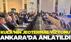 Kula’nın jeotermal gücü Başkentte anlatıldı