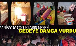 Manisa'da Ramazan coşkusu: Çocuklar doyasıya eğlendi