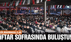 Gölmarmaralılar iftar sofrasında bir araya geldi!
