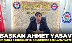 Başkan Yasav, "Unutmadık, unutturmayacağız"