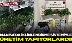 Manisa’da Uyuşturucu Serasına Darbe: İklimlendirme Sistemiyle Üretim Yapıyorlardı!
