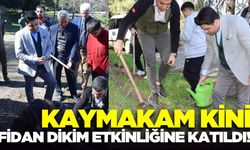 Manisa'da fidanlar toprakla buluştu!