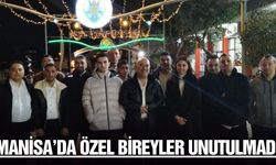Manisa'da özel bireyler iftarda buluştu