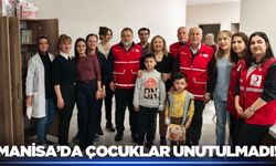 Manisa'da minikler unutulmadı: Kızılay'dan moral desteği!