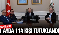Manisa'da 1 ayda 114 kişi cezaevine gönderildi!