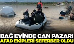 Manisa'da can pazarı: Selde mahsur kalan aileyi AFAD kurtardı