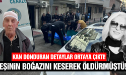 Manisa'da eşinin boğazını kesen cani kocanın ilk ifadesi ortaya çıktı!