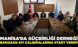 Manisa’da Güçbirliği Derneği'nden Ramazan çalışması