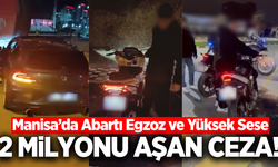 Manisa’da "Gürültü" Denetimi: 413 Sürücüye Ceza Yağdı