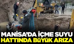 Manisa'da içme suyu hattı arızası: Başkan Dutlulu'da sahada