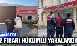Manisa'da Jandarmadan Kaçamadılar: 2 Firari Hükümlü Yakalandı