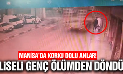Manisa’da kamyonun üzerindeki iş makinesi lise öğrencisine çarptı!
