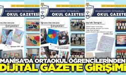 Manisa'da öğrencilerden dijital gazete hamlesi