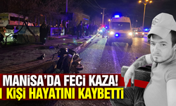 Manisa'da otomobil ile motosiklet çarpıştı: 1 ölü, 1 yaralı