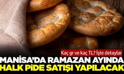 Manisa'da Ramazan Ayına özel 'Halk Pide' satışı