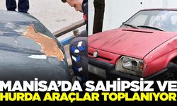 Manisa'da hurda araçlar kaldırılıyor