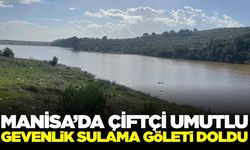 Manisa'da yağışlar çiftçilerin yüzünü güldürdü: Göletler suyla doldu