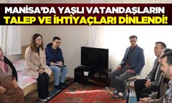 Manisa'da gönül ziyareti: Kaymakam Bayram talepleri dinledi
