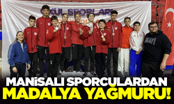 Manisalı sporculardan madalya şov!