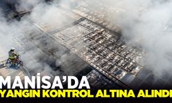 Manisa'daki fabrika yangını kontrol altına alındı