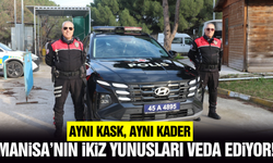 Manisa'nın ikiz polisleri emekli oluyor!