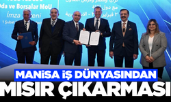 Manisa’nın üretim gücü Mısırlı yatırımcılara anlatıldı