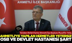 Muzaffer Yetiş: 'Hem Ahmetli hem de Türkiye'de birinci parti olacağız'