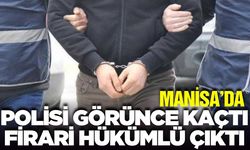 Salihli'de polisten kaçan şüpheli firari çıktı