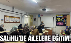 Salihli'de ailelere çocuk gelişimi anlatıldı!