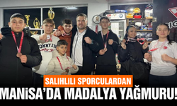 Salihlili Kick Boksçulardan Manisa'da Madalya Şov!