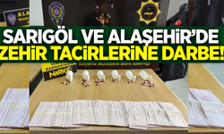 Sarıgöl ve Alaşehir'de 4 adrese baskın: 1 kişi tutuklandı