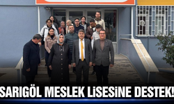 Sarıgöl’de okul tadilatına esnaf desteği!